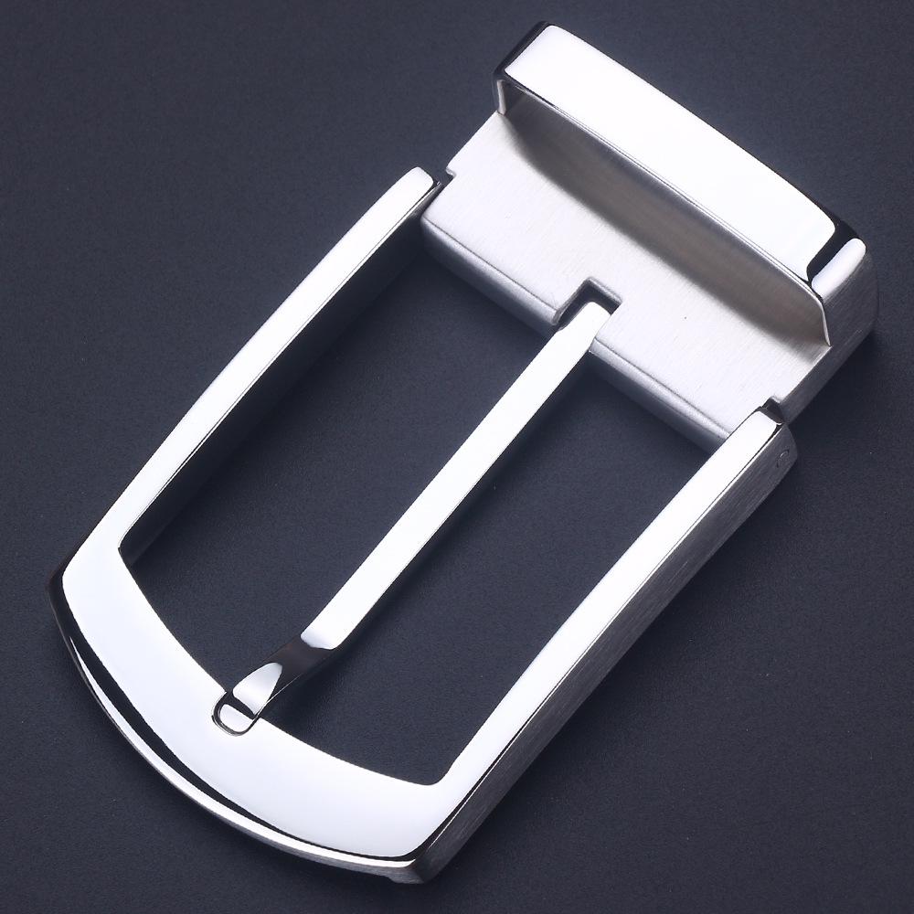 3.8 Stainless Steel Belt Pin Buckle for Perforated Leather Belts, New Style