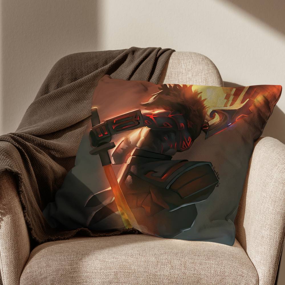 game Lion Dota 2 Pudge Cushion Cover Suitable For Sofa Car Bedroom Office Cushions Decorative Pillow Case