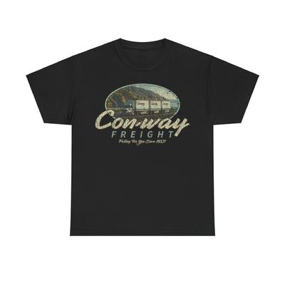 Conway Freight 1983 LKW Distressed Print T-Shirt