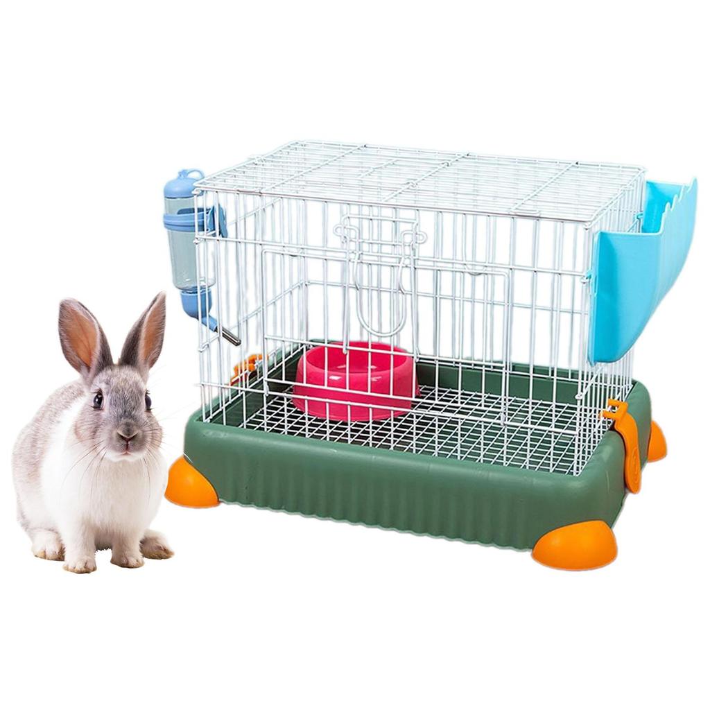 Bunny Cage Habitat Small Animals for Hedgehogs Pets Squirrel Green