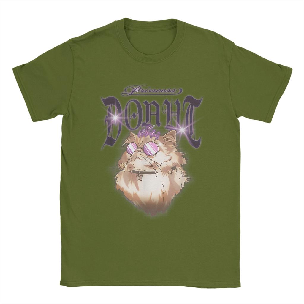 Airbrushed Princess Donut Book Series T Shirt Summer Dungeon Crawler Carl T-Shirts For Harajuku Tee Shirt Short Sleeve Clothing