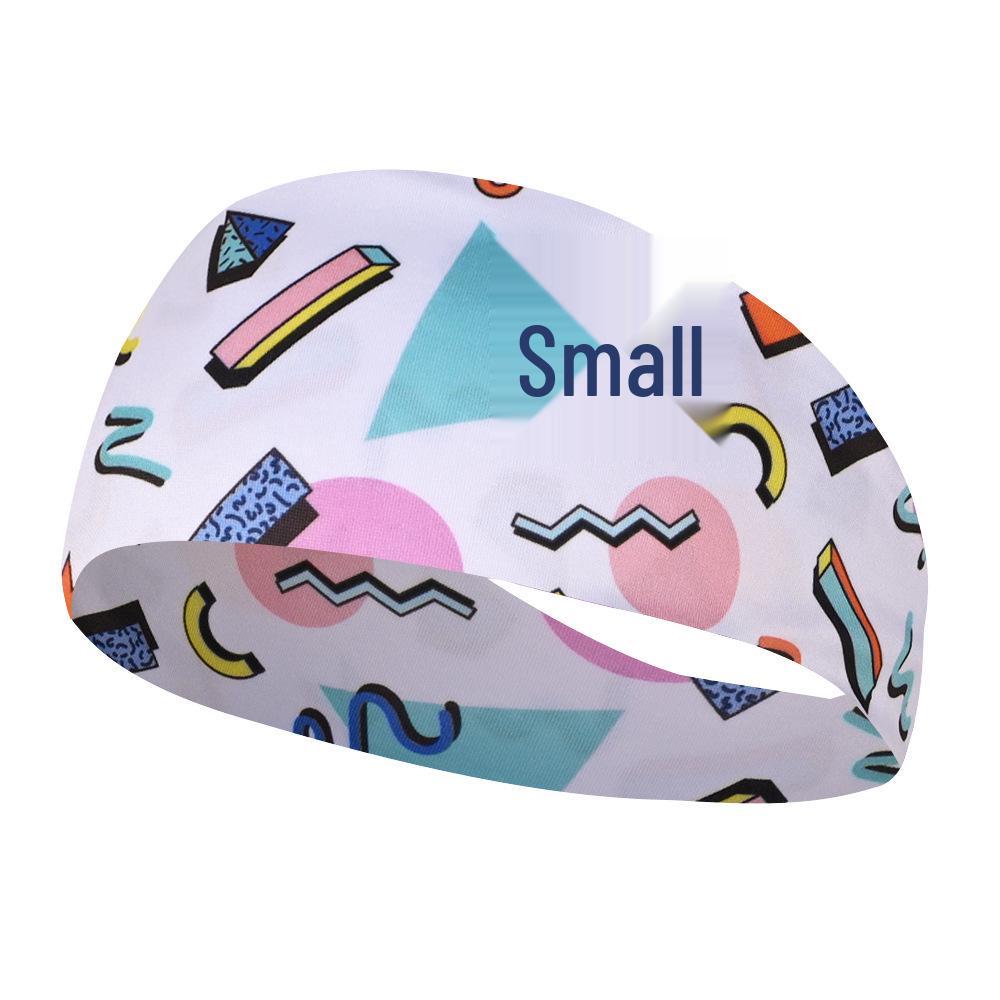 Retro Fashion Print Breathable Sports Headband for Travel, Parties, Yoga, and Running