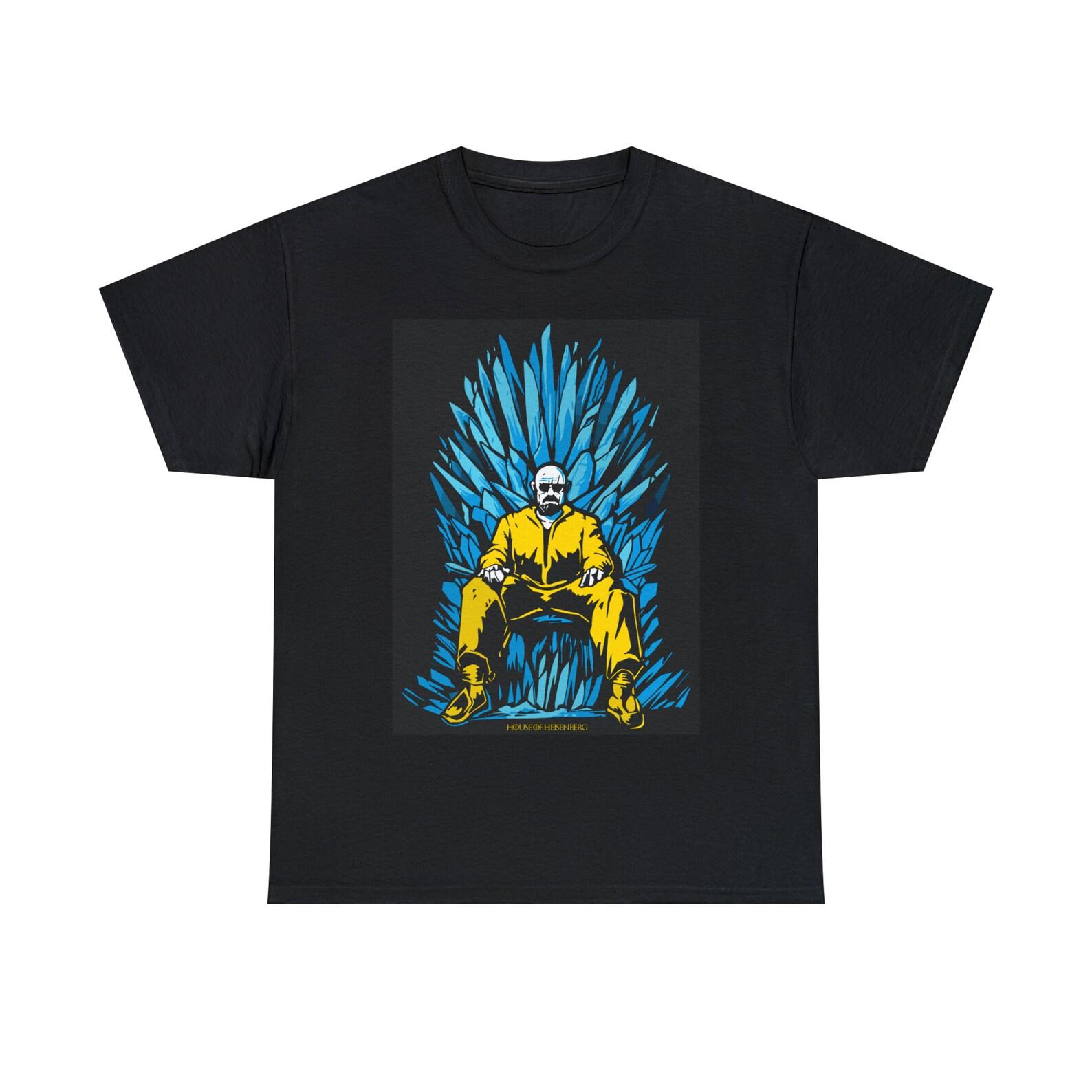 House of Heisenberg - Breaking Bad/Game of Thrones Mashup Vector Gildan Unisex Heavy Cotton Tee 300 d.p.i. or higher resolution 100