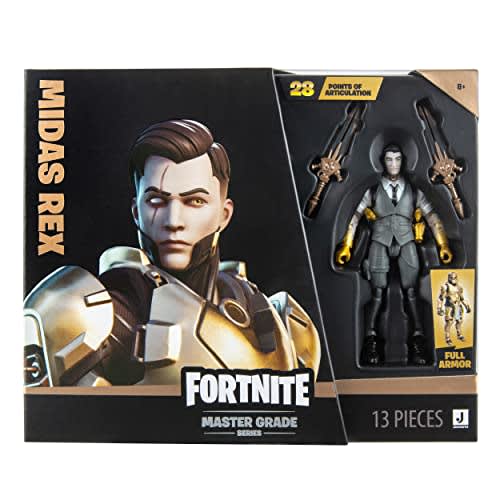 Fortnite Master Grade Series 1 Midas Rex 4-inch Action Figure FNT1067