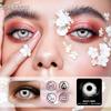 1 par Halloween-kontaktlinser for øyne Cosplay-linser Anime-linser Anime-tilbehør Linser Svarte linser Hvite linser