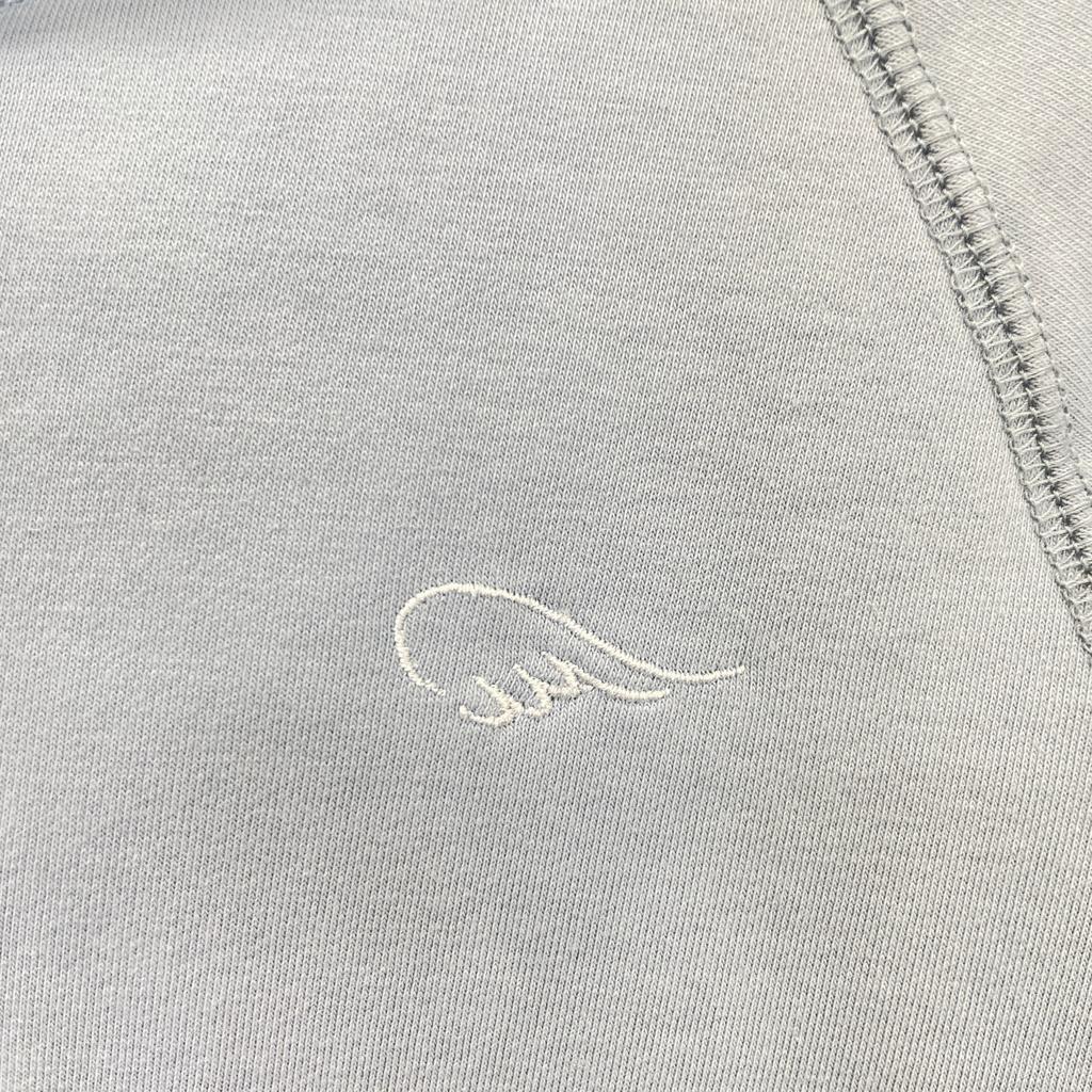 Mes Ailes Light Blue DJ3601 Cotton Jersey Parka Jacket M Light blueUsed