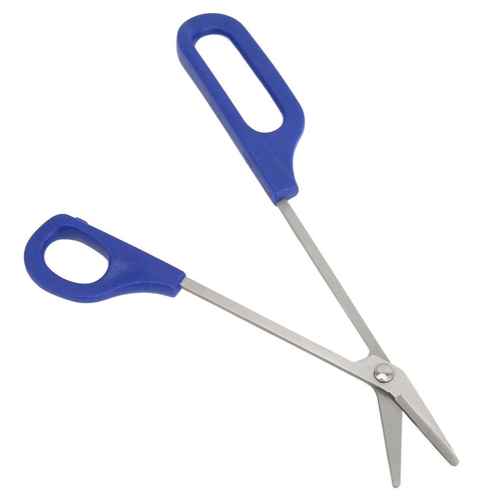 Zehennagelschere mit langem Griff, Nagelknipser aus Edelstahl mit langem Griff für den Schönheitssalon