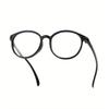 3 PCS Classic Round Reading Glasses Suitable for Elderly Men and Women Suitable for Reading and Watching TV