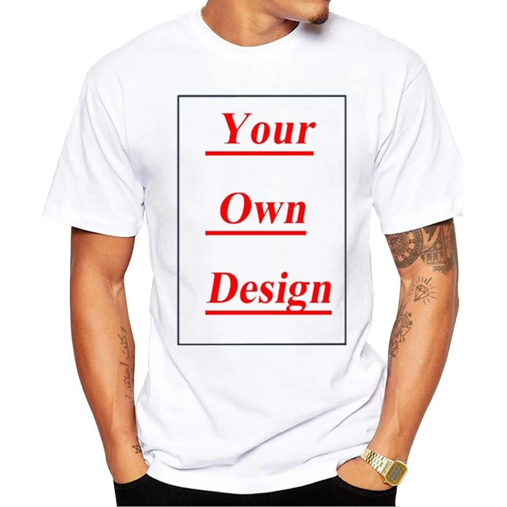 Harajuku High Quality Customized Unisex Tshirt Your Own Design Logo Text Tshirt Diy Photo Gift Please Contact The Seller First