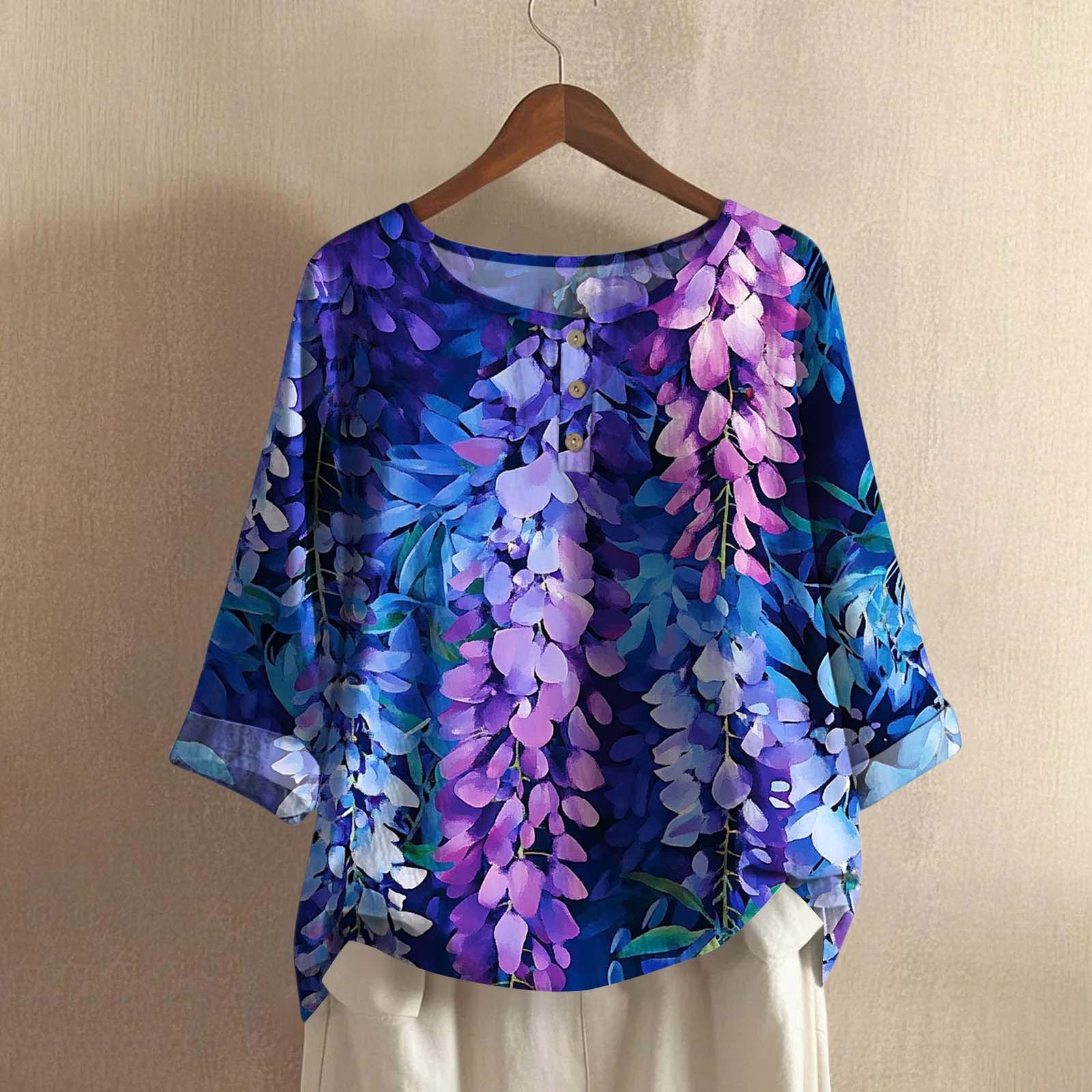 

Женская мода повседневная хэллоуинская принтованная блузка с длинным рукавом и V-образным вырезом S синий