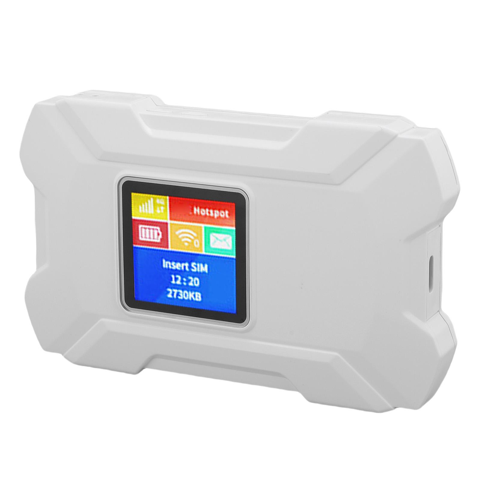 

4G WiFi Hotspot 32 Devices 300Mbps 3000mAh USB C Powered LTE Mobile Hotspot for Travel Use