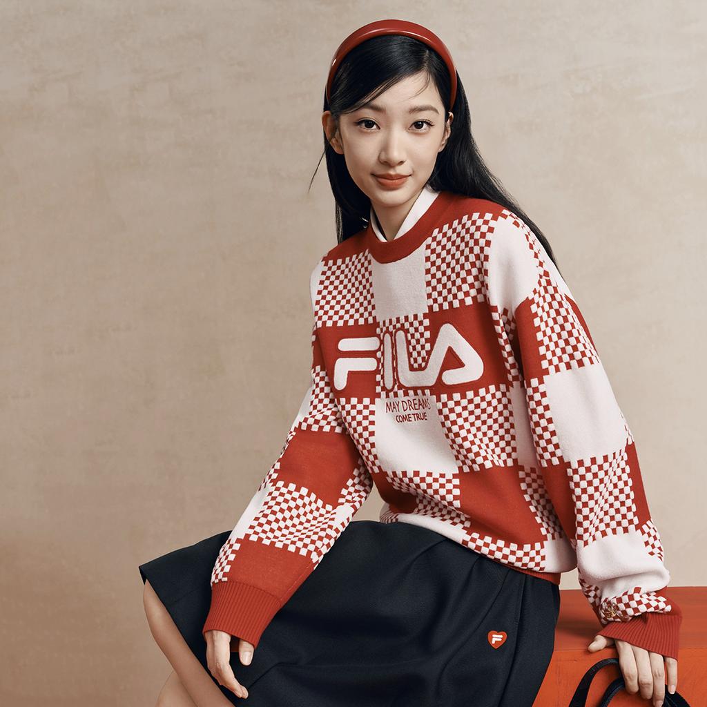FILA ORIGINALE Sweater Unisex Red F51U619402F-RD