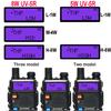 1/2 Pcs Baofeng UV-5R 5W 8W True High Power Walkie Talkie Long Range 10km FM Two Way Portable Radio UV5R Handheld Transceiver