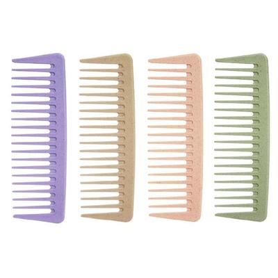 Eye Catching Wide Tooth Plastic Comb for Easy Hair Management Unisex Safe Plastic Comb Hairstyling Accessory
