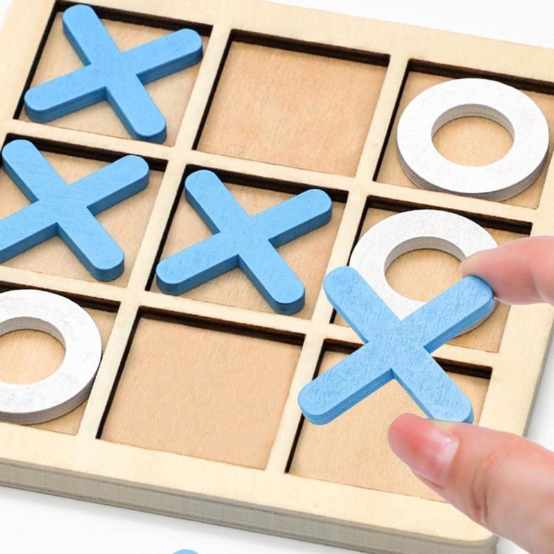 OX Chess Interaction Leisure Board Game Funny Developing Intelligent Parent-Child Toy Family Table Game
