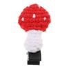 Handmade Crochet Mushroom Hair Clip Headwea Sweet Cute Knitted Hairpin for Girls