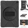 Private Mold Armored Shockproof Kickstand Tablet Case for Fire HD 10/10 Plus 2021 with Shoulder Strap and Palm Band 27x19