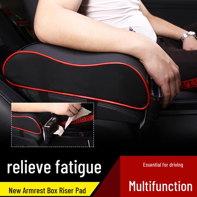 Univerzální podložka loketní opěrky do auta - Zvýšená a prodloužená pro středovou konzoli