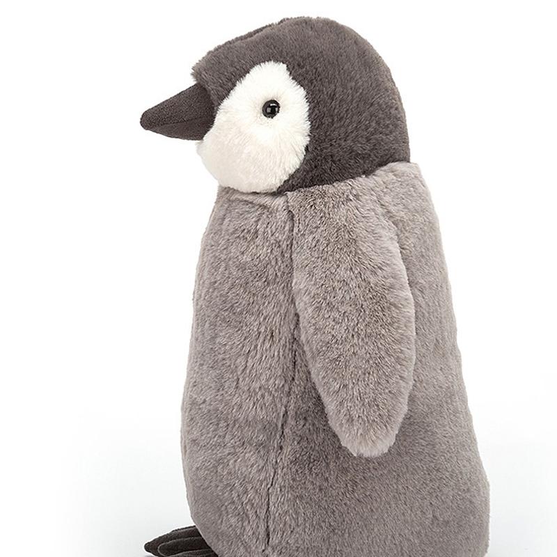 JELLYCAT Arctic and Antarctic Percy Penguin Soothing Grey Doll Plush Doll 16cm High
