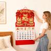 Chinese Wall Calendar 2026 The Year of Horse Wall Hanging Calendar for Chinese New Year Home Office Chinese Restaurant Supermarket Decoration
