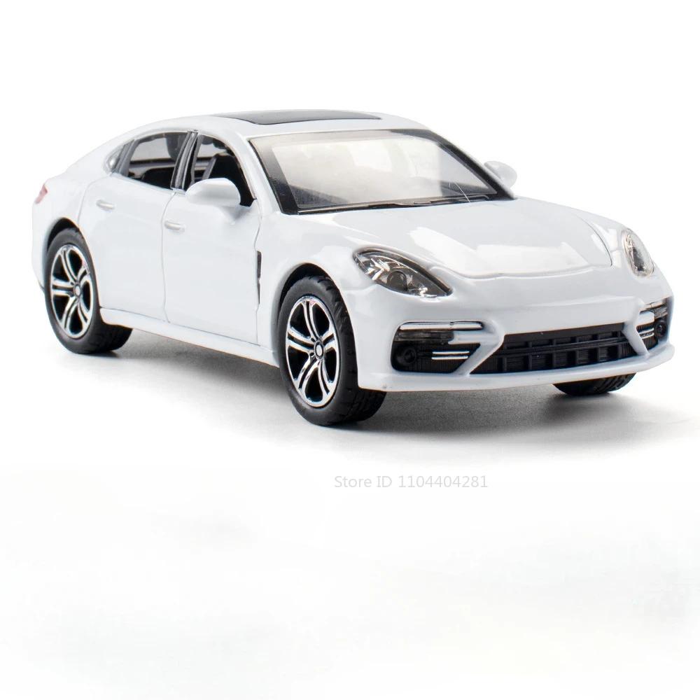 1:32 911 GT3RS Panamera Alloy Miniature Model Toys Diecast Doors Opened Pull Back Rubber Tires Vehices for Friend Birthday Gifts