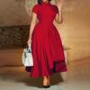 Summer Fashion Temperament High Waist Banquet Swing Dress Elegant Party Dress