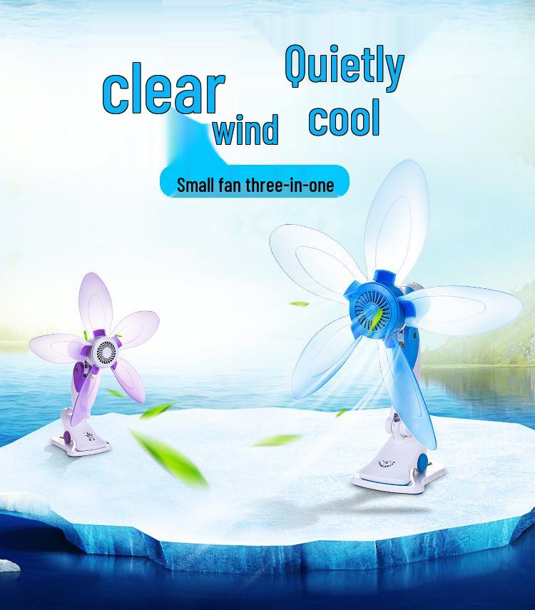 Kompaktowy Energooszczędny Wentylator Biurkowy z Niskim Poziomem Hałasu do Biura i Akademików