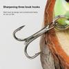 10Pcs VIB Baits Sinking Lures Fishing Lures Trout Walleye Jigging Baits Fishing Tackle Fishing Spoon with Treble Hook