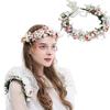 Bride Travel Flower Bridesmaid Sweet Simulation Rose Headband Flower Child Flower Crown Wedding Wreath