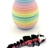 6 Pack Small Mystery Dragon Eggs,3D Printed Easter Dragon Eggs,Easter Basket Stuffers,3D Printed Animals for Fun,Home Office Desk Decor Gifts