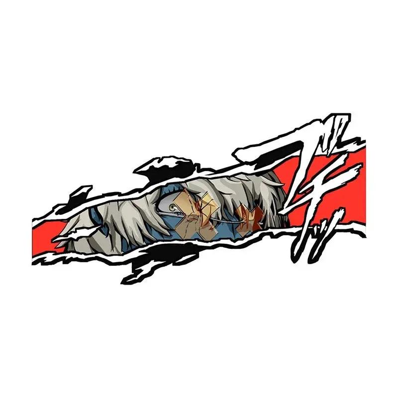 Guilty Gear Anime Eyes Vinyl Stickers, Scratch Proof PVC Car Decals, Funny Graphic Decor for Windshield & Air Conditioner