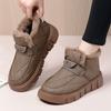 Winter Women's Cotton Boots Thick Bottom Skid-proof Durable Cold-proof Warm Women's Shoes Free Shipping Women' Shoes