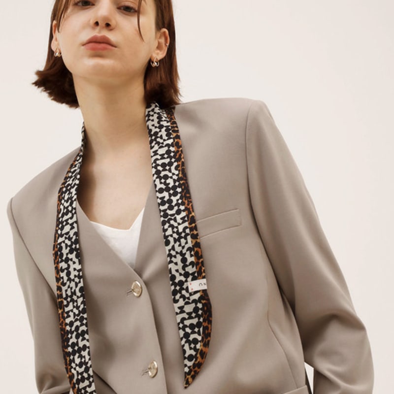 ONSZ Modern Leopard Twilly Scarf