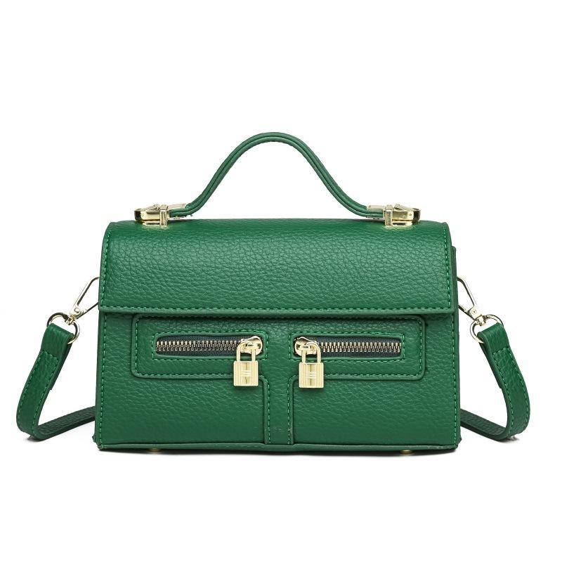 Summer New Retro Fashion Versatile Single Shoulder Women's Messenger Bag Niche High-end Portable Small Square Bag