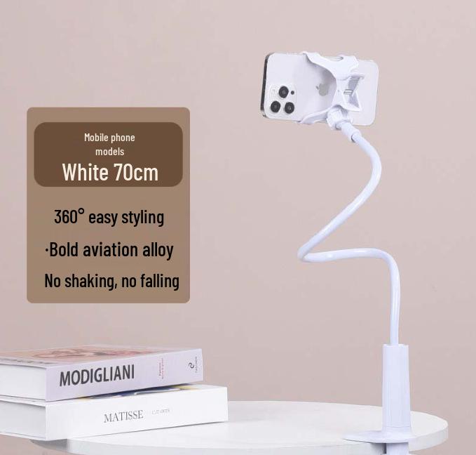 2026 Multi-functional Rotatable Mobile Stand for Phone & Tablet - Bedside, Chair, Photography.