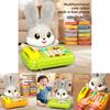 Kids Smart Toy Rabbit Phone With Recording Flashing Music For Toddlers