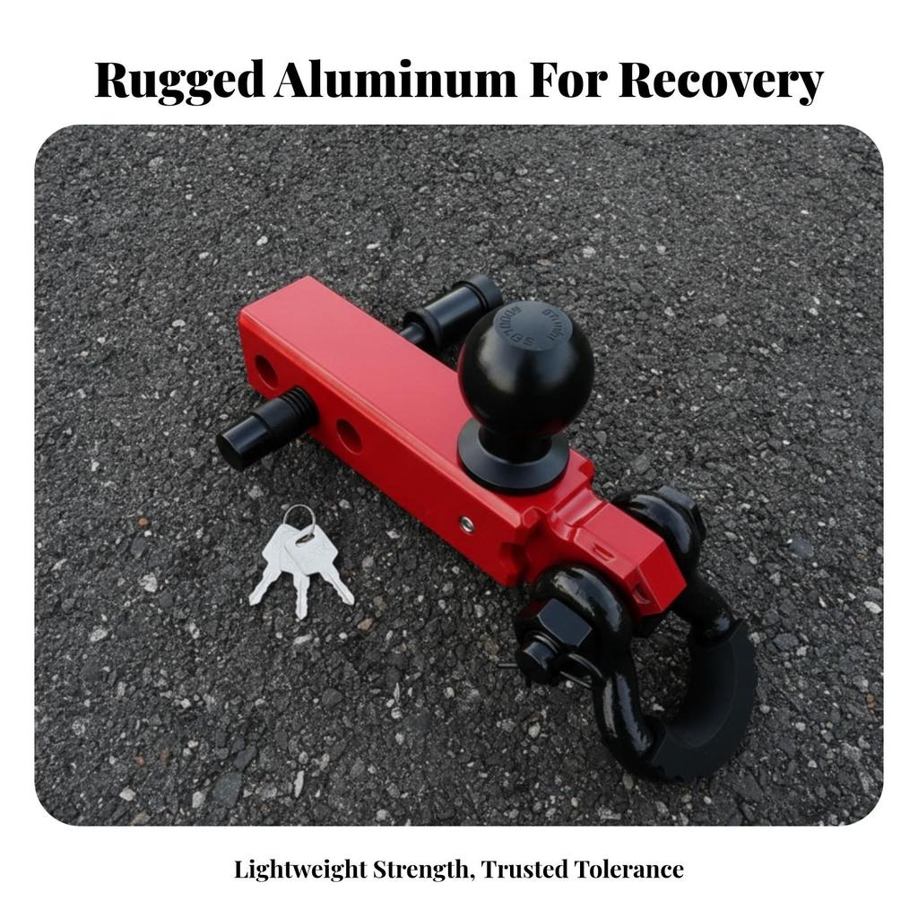 Hardware Sturdy Lockable Quick-Release Hitch Versatile for Drivers