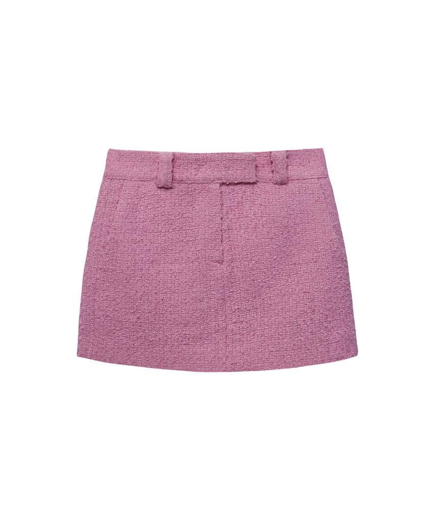 INSTANTFUNK Wool Mini Skirt - Pink