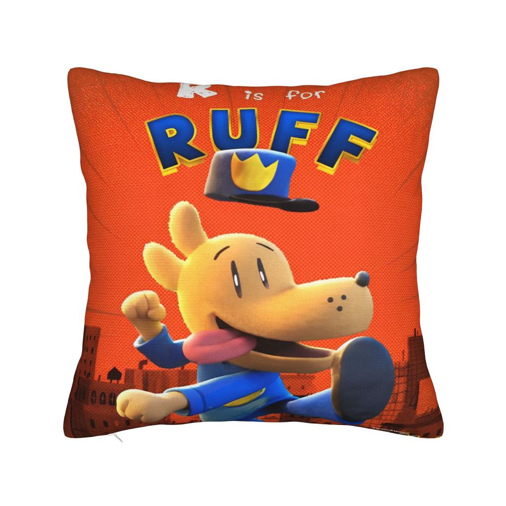Dog Man Comic Pillow Cover Accessories Printing Cushion Cover Decor  Pillow Case Cover Seat Multiple Sizes