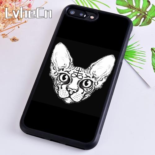 FUNNY NAKED CAT SPHINX phone Case For iPhone 17 Air 14 15 16 13 12 Max Cover For Apple 11 Pro Max 6S Plus SE2020