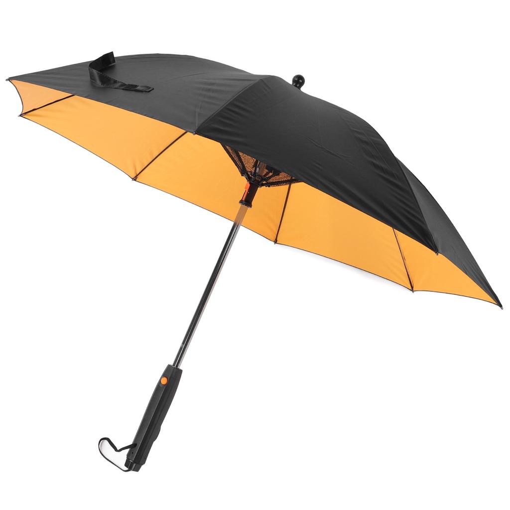 Sun Umbrella with Built In Fan Mister Spray Travel Umbrella for Cooling Summer Beach Sports Walking