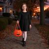 Large Capacity Candy Bag Halloween Pumpkin for Kids, Small Trick or Treat Bucket, Party Favor Soft Face Basket with Handle Decoration Holder Kids