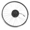 36V 500W Bike Motor Wheel Kit Bike Modified Brushless Toothed Motor Kit Front Drive Kit with LCD3 Panel Configuration