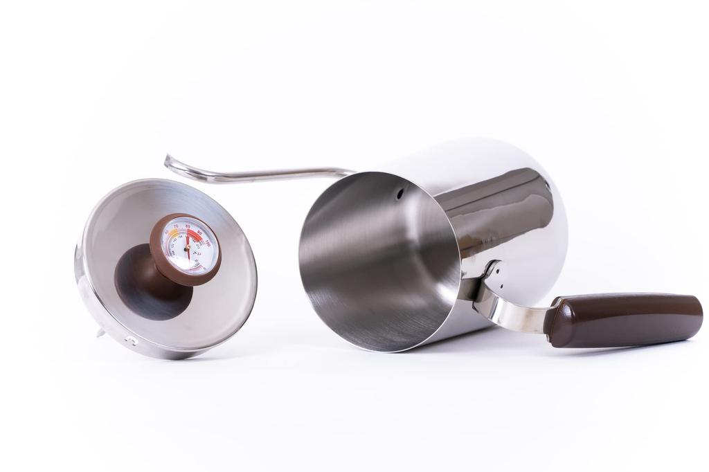 Fire-Maple Antracti Stainless Steel Pour Over Kettle Stainless steel with thermometer 0.7L [Genuine Japanese product]