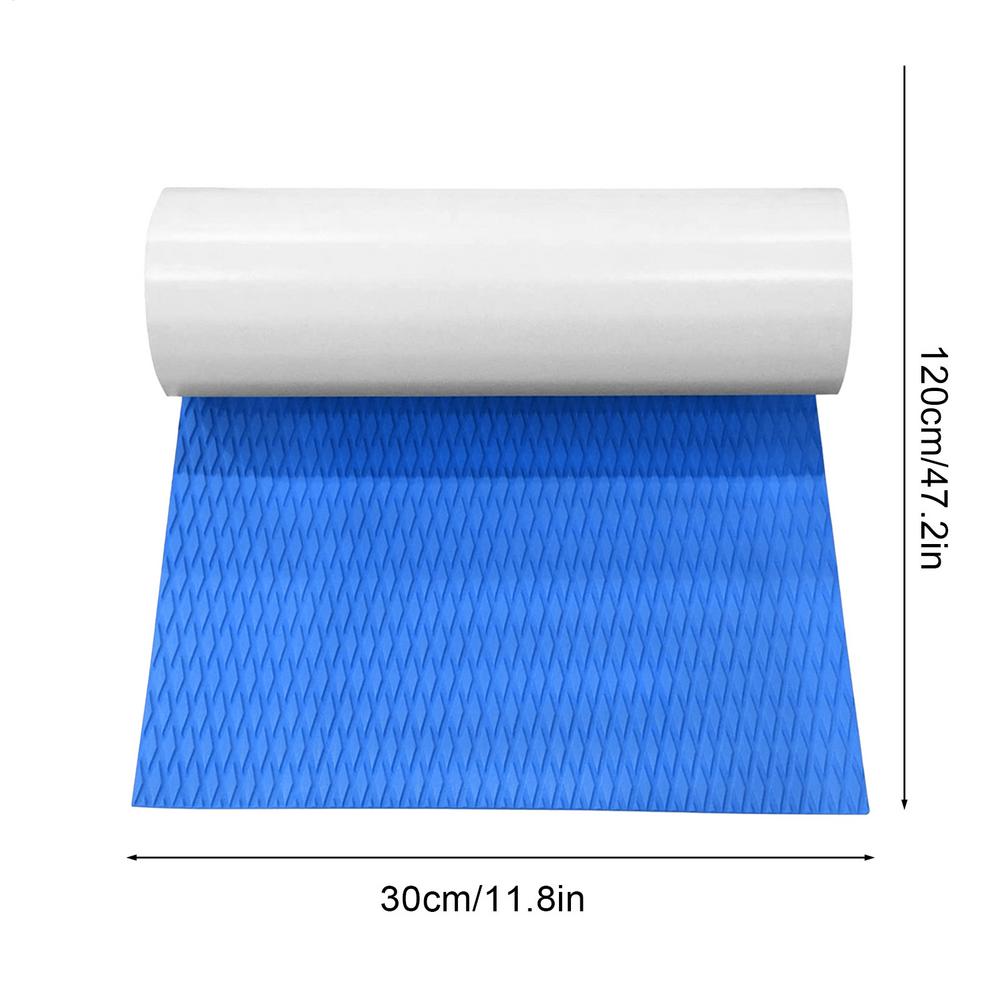 5mm EVA Boat Decking Sheet Marine Flooring Anti Slip Pad Self-Adhesive Surfboard Traction for Surfboard RV