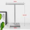 Stainless Steel Bath Towel Stand T-Shape Modern Style Bathroom Towel Hanger Waterproof Rustproof Hand Towel Holder Shower