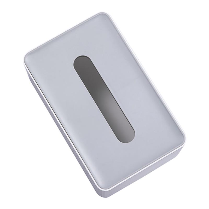 Tissue Paper Dispenser Box Cover Tissue Napkin Box Hand Towel Dispenser Tissue Cover Rectangular for Table Bathroom Bedroom