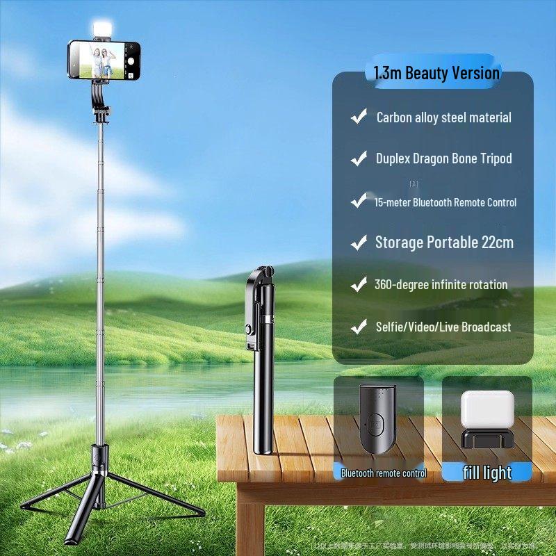 Mini Selfie Stick e Treppiede Portatile 2026 per Fotografia e Vlogging Universali con Telefono Cellulare