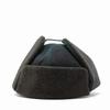 RUBEN Flight Cap Earflap Hat Checkered Pattern Khaki Winter Thermal Headwear Model No RUS-6165