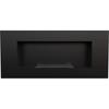 Wall Mounted Bioethanol Fireplace DELTA Black TÜV 